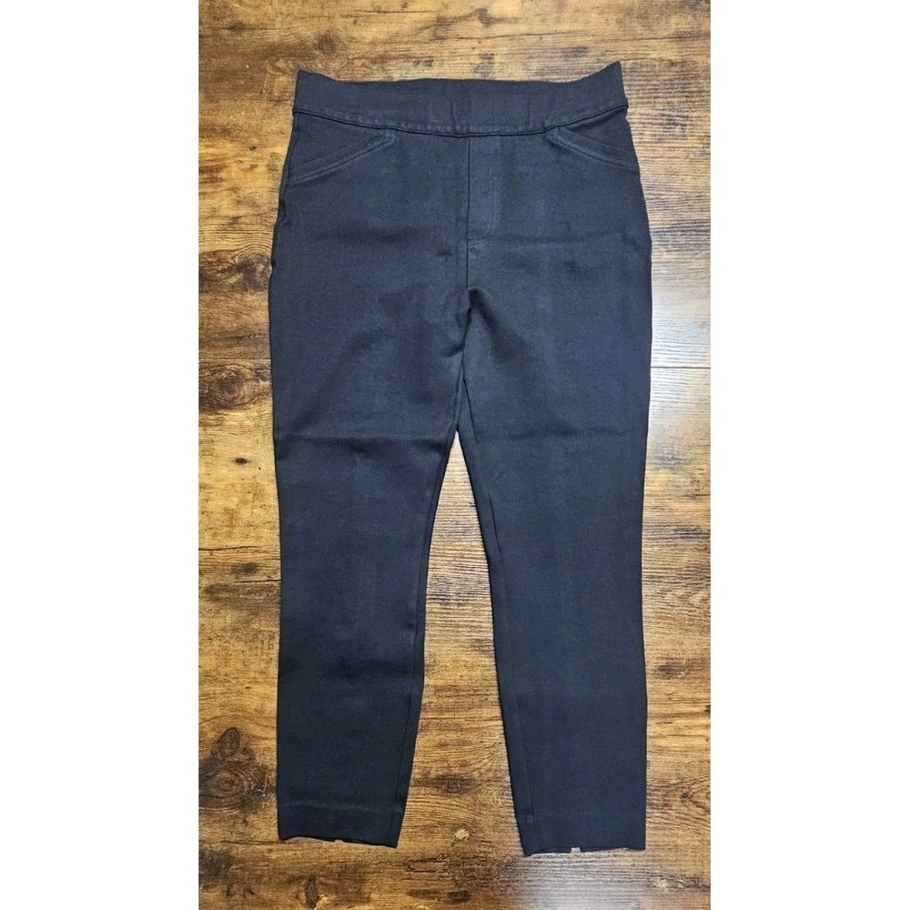 SPANX Large The Perfect‎ Pant Ankle 4-pocket Black Pull On Pants